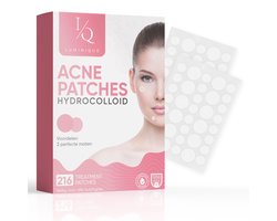Luminique - Pimple Patches - Pimple Patch - Acne Patch - Puisten Verwijderaar - Puisten Pleister - Acne Pleister - Acne Sticker - Acne patch - Puistjes Verwijderen - mee eters verwijderen - 216 stuks