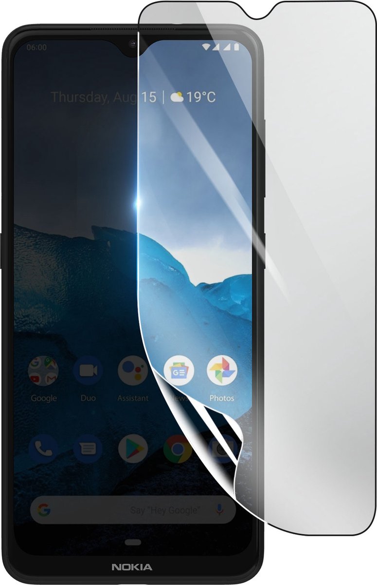 3mk, Geschikt voor Nokia 6.2, Schokbestendige Hydrogel Screenprotector, Transparant