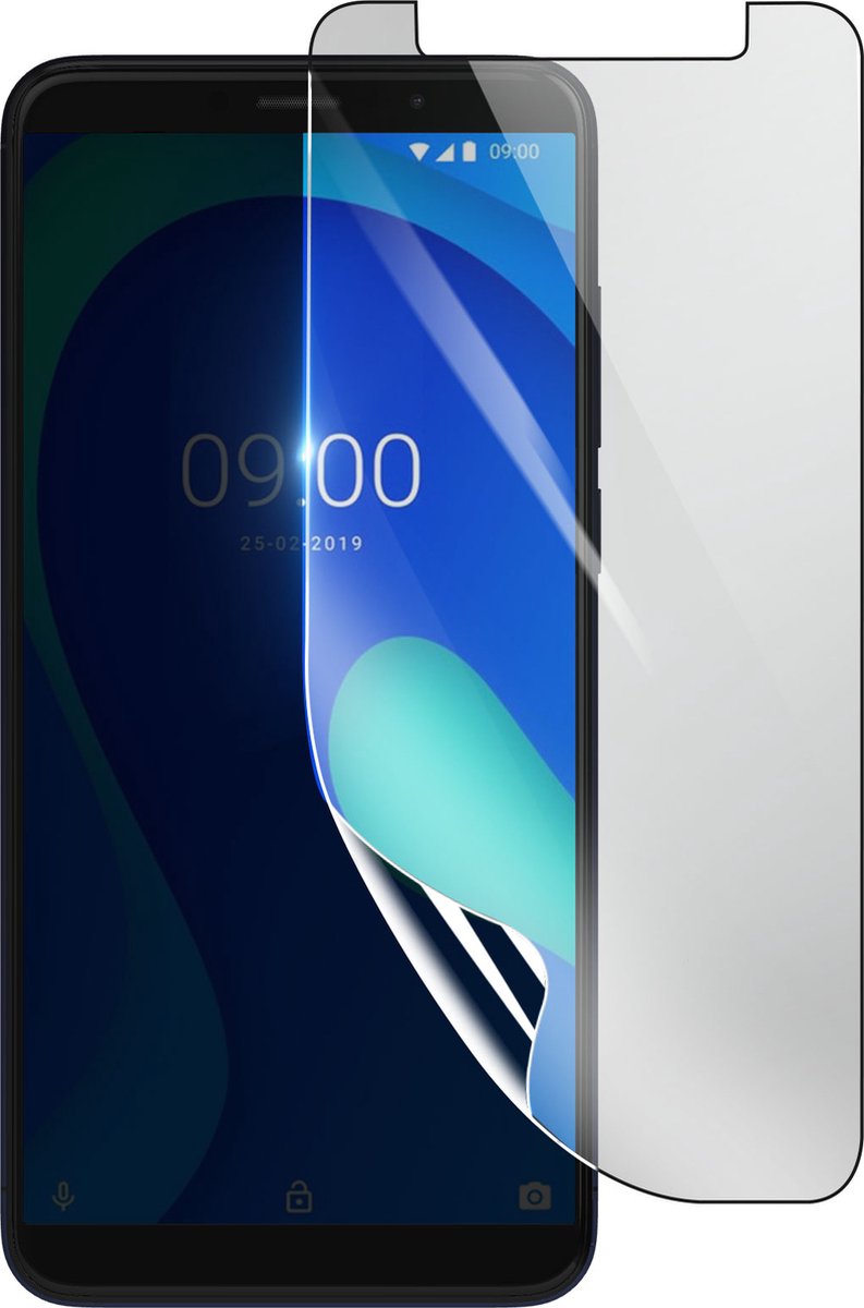 3mk, Geschikt voor Wiko Y50, Schokbestendige Hydrogel Screenprotector, Transparant