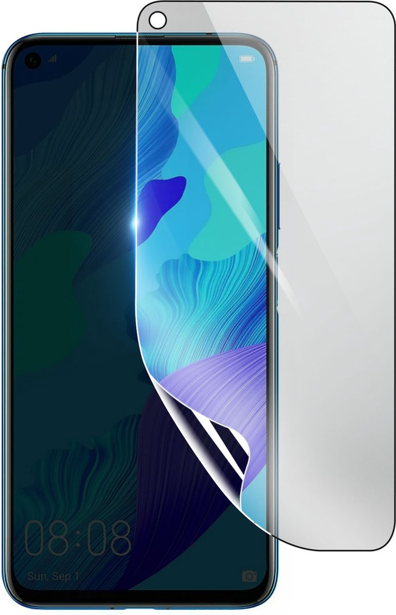 3mk, Geschikt voor Honor 20 Pro, Schokbestendige Hydrogel Screenprotector, Transparant