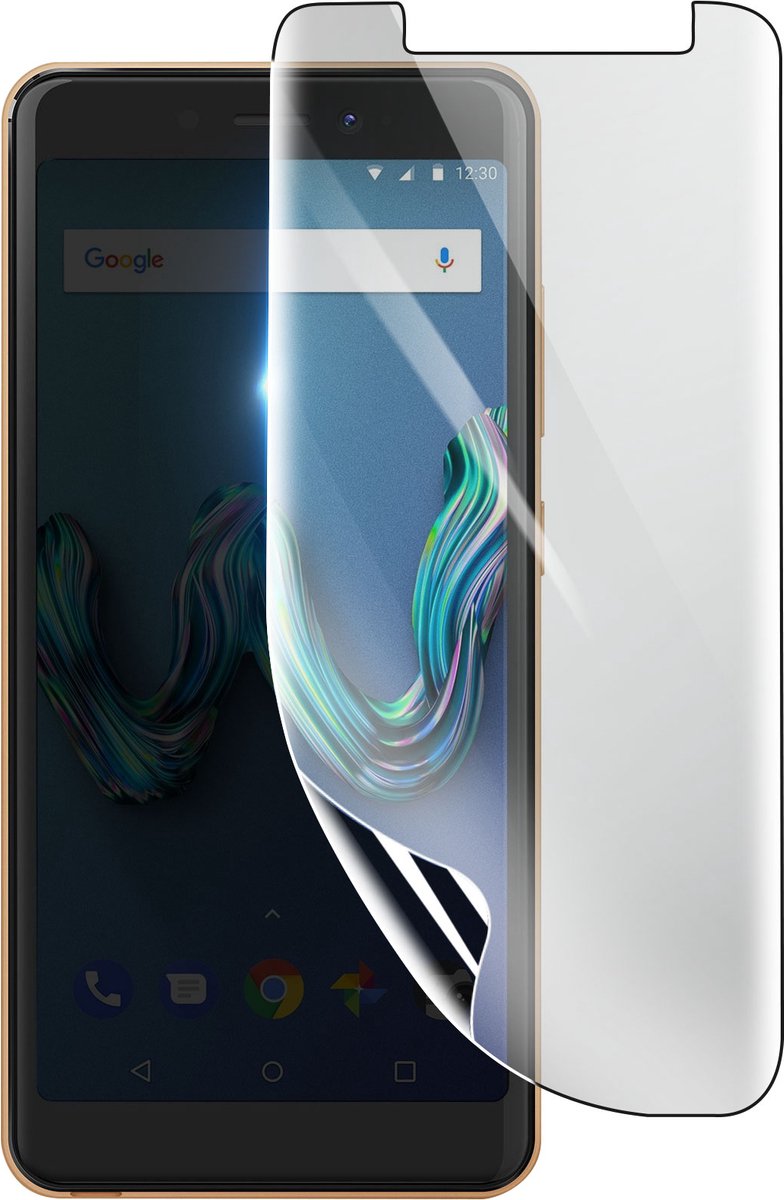 3mk, Geschikt voor Wiko Lenny 5, Schokbestendige Hydrogel Screenprotector, Transparant