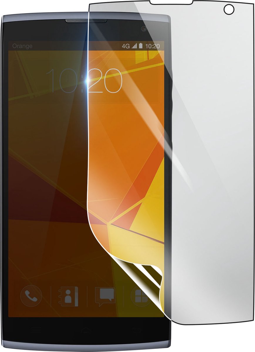 3mk, Geschikt voor Orange Nura, Schokbestendige Hydrogel Screenprotector, Transparant