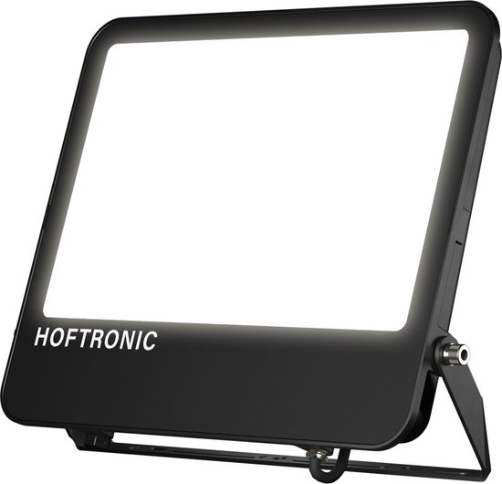 HOFTRONIC - Luxor V2 LED Schijnwerper 200 Watt 32000 Lumen (160lm/W) - 4000K Neutraal wit licht - IP65 waterdicht - Incl. Ventilatieplug - 5 jaar garantie