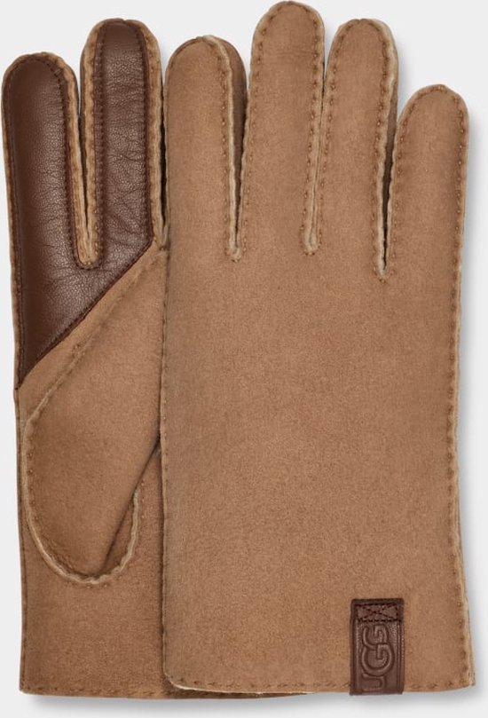 UGG Heren Sheepskin Handschoenen Met Overhandse Stiknaden - Maat XL