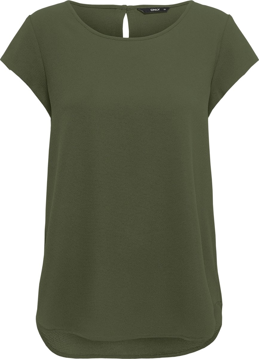 ONLY - ONLNOVA LIFE VIS S/S TOP SOLID - Meisjes - Blouses