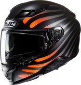HJC F71 Zen Black Orange XXL - Maat 2XL - Helm