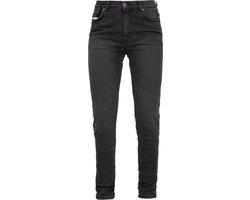 John Doe Jane High Mono Black Used 26/32 - Maat - Broek