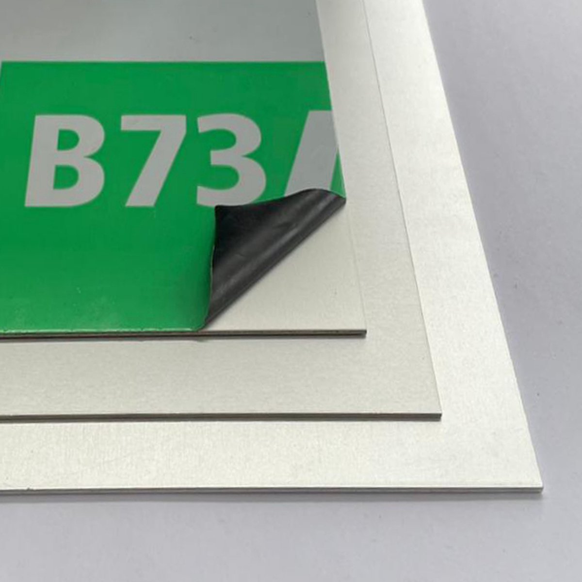 Aluminium Geanodiseerde vlakke plaat - 2mm, 750x500mm