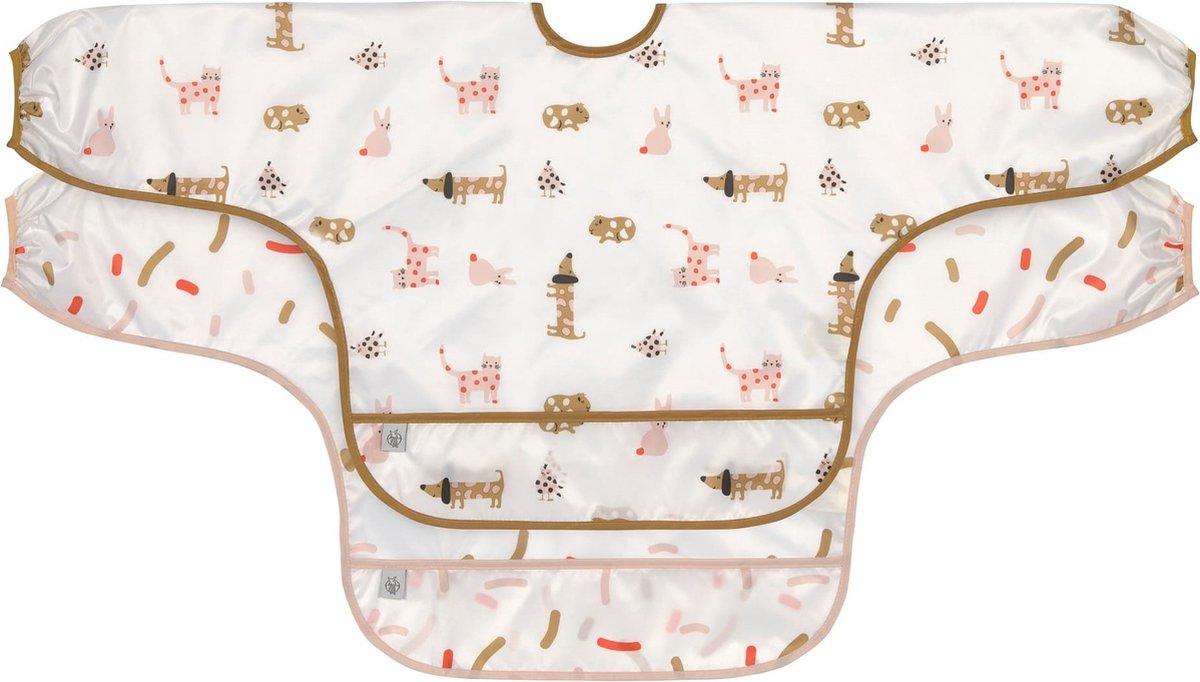 Goedkoopste Lässig Slab Met Mouw Little Mateys Spicy Orange 2-Pack