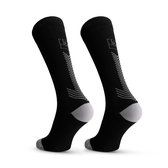 Jacob & Roy's - Bas de compression - Chaussettes de compression - Bas de contention - Chaussettes de course - Course à pied à pied - Marche - Sports - Hommes & Femmes - 1 paire - Taille 43-46
