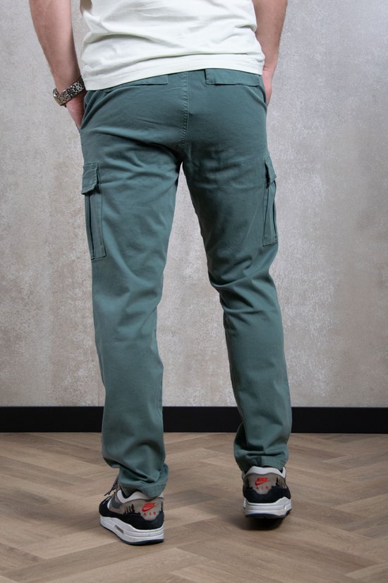 Pantalon cargo teint en pièce Purewhite