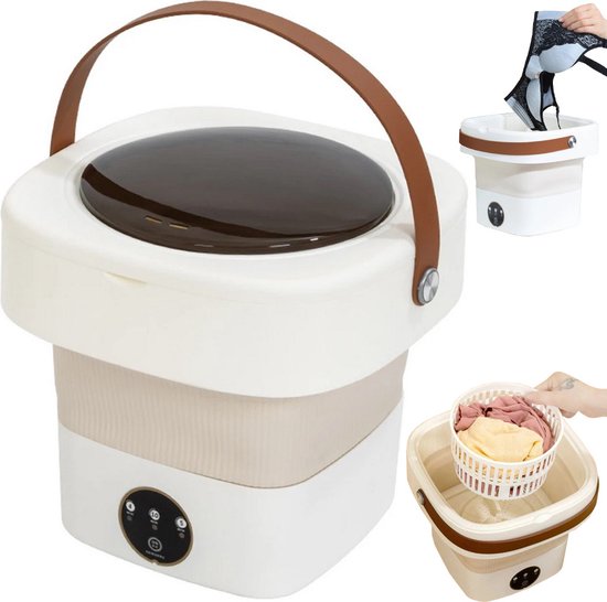 Foldable Mini wasmachine – 11L – willekeurige kleur