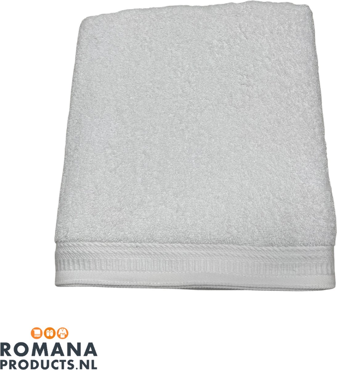 Romana Products Wapperdoek Open - Voor Sauna en Wellness - Wit - 90cm x 130cm