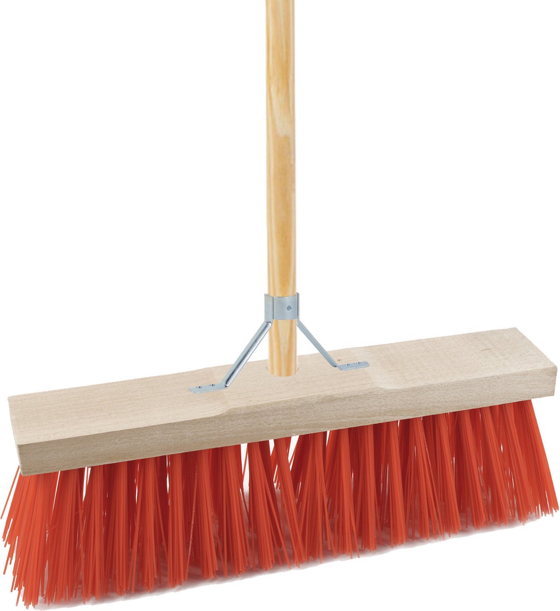 Goedkoopste Sorex Bezem buiten - 32 cm - steel 120 cm - incl. stokhouder - harde bezem - straatbezem