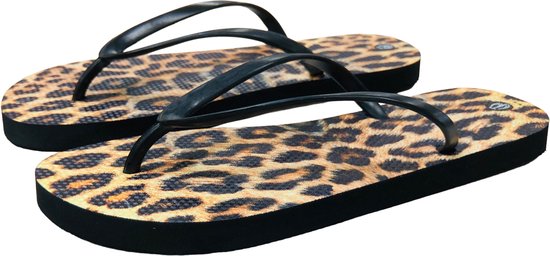 Owniez Flip Flops - Luipaard Print Slippers - Dames - Comfortabele en Duurzame Slippers - Maat 39/40