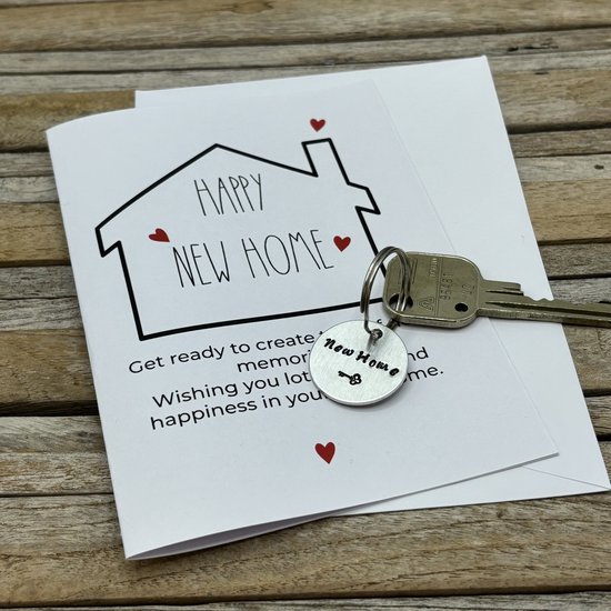Sleutelhangers met huis - Hét cadeau bij een nieuwe woning