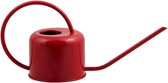 0.9L Watering Can - Modern Style Watering Pot for Indoor House Plants - Coloured Galvanised Powder Coated Steel - Contemporary Metal Design With Narrow Spout And High Handle - (Red) Watering Can