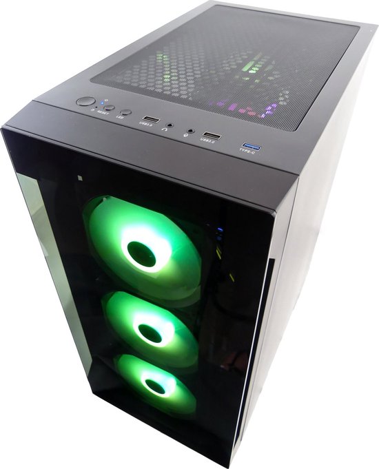 Intel i5 13500 14-Core SEGA SONIC RETRO Game PC|RTX 5080 16GB Gaming Computer - 32GB RGB RAM - 1TB M2.0 SSD - WIFI - Gamdias Talos E2 ELITE