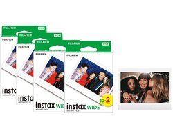 Fujifilm Instax Wide Film - 4 pack 10 x 2 - Geschikt voor 80 foto's