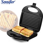 My North Star-Panini-grill - Tosti apparaat - Contactgrill - Grill apparaat - Zwart