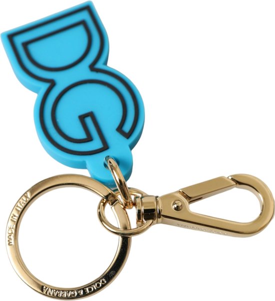Blauwe Metalen Logo Sleutelhanger Sleutelhanger
