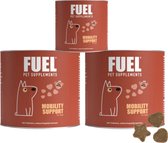 Fuel - Gewricht Supplement Hond - Bevat Glucosamine Chondroitine - Hypoallergeen - Probiotica voor betere Mobiliteit - Tegen Gewrichtsproblemen en Stijfheid - 205 Hondensnoepjes - 690gr
