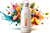 Novix® Draagbare Blender – Blender To Go– Portable Blender - Smoothie maker - Protein Shaker - Mini Blender - Draadloze Blender - Smoothie Maker - Blender - USB-C - Beige