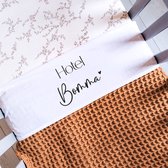 Drap de lit Hotel Bomma | Blanc | 100x150 cm | Cadeau pour chambre de bébé chez Bomma