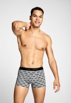 PUMA ACCESSOIRES - puma men everyday aop print boxer 2 - Grijs-Multicolour