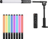 Handheld RGB Tube Light met Afstandsbediening - Verstelbare Kleurtemperatuur 3200K-5500K - Streaming en Fotografie Verlichting