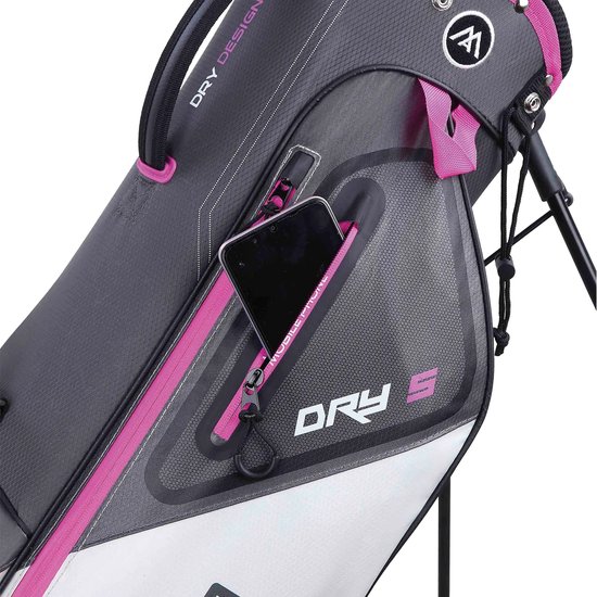 Big Max Dri Lite Seven - Waterdichte Golftas - Standbag - Wit van Big Max — afbeelding 5