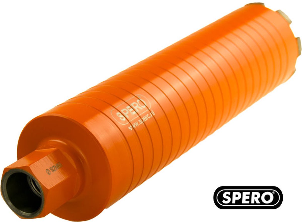 Spero 122mm Droog UNC Softimpact BETON Diamantboor PREMIUM L:350mm