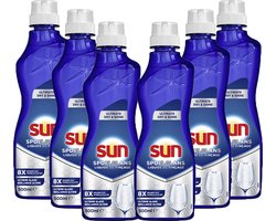 Sun - Glansspoelmiddel voor Vaatwasser - Optimum - Dry & Shine Booster - 6 x 450 ml - Voordeelverpakking