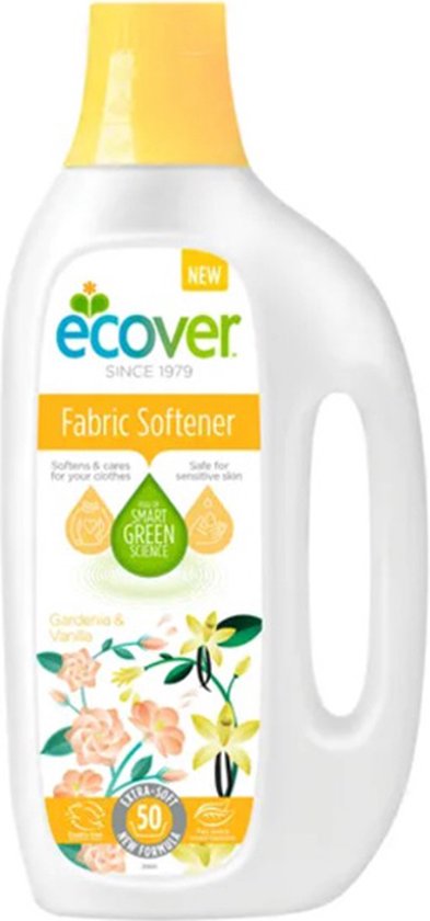 Ecover Wasverzachter Gardenia & Vanille 50 Wasbeurten 1,5L