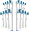 Opzetborstels - Universeel geschikt voor Braun / Oral-B - Set Van 16 Stuks