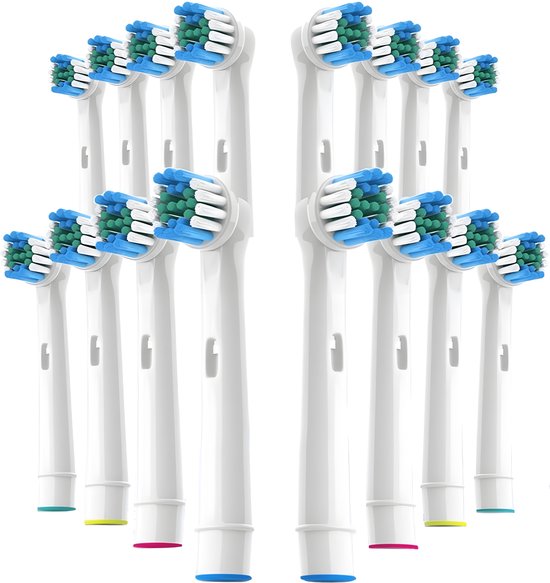 Opzetborstels - Universeel geschikt voor Braun / Oral-B - Set Van 16 Stuks