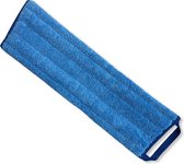 Vadrouilles / vadrouilles de sol 45x15cm. Microfibre, 3 pièces bleu. Velcro