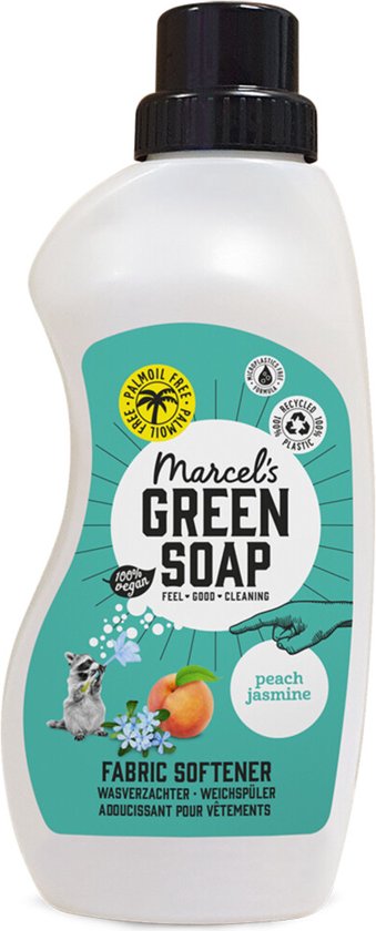 Marcel's Green Soap Wasverzachter Perzik & Jasmijn 30 Wasbeurten - 750 ml