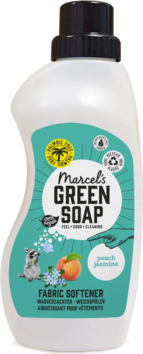 Goedkoopste Marcel's Green Soap Wasverzachter Perzik & Jasmijn 30 Wasbeurten 750 ml