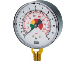 CriKo manometer voor bandenblaaspistool - 1/4