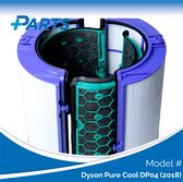 Dyson Pure Cool DP04 (2018) Filtre de Plus.Parts® adapté à Dyson