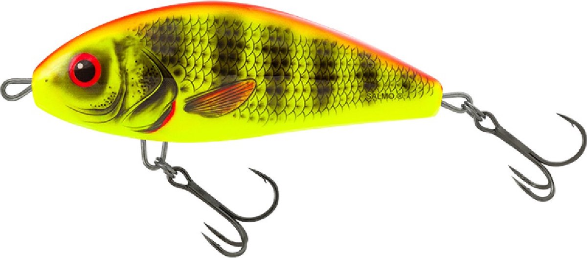 Salmo Fatso - 12 cm - bright perch - floating