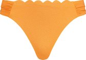 Hunkemöller Rio Bikinibroekje Scallop Lurex Oranje M