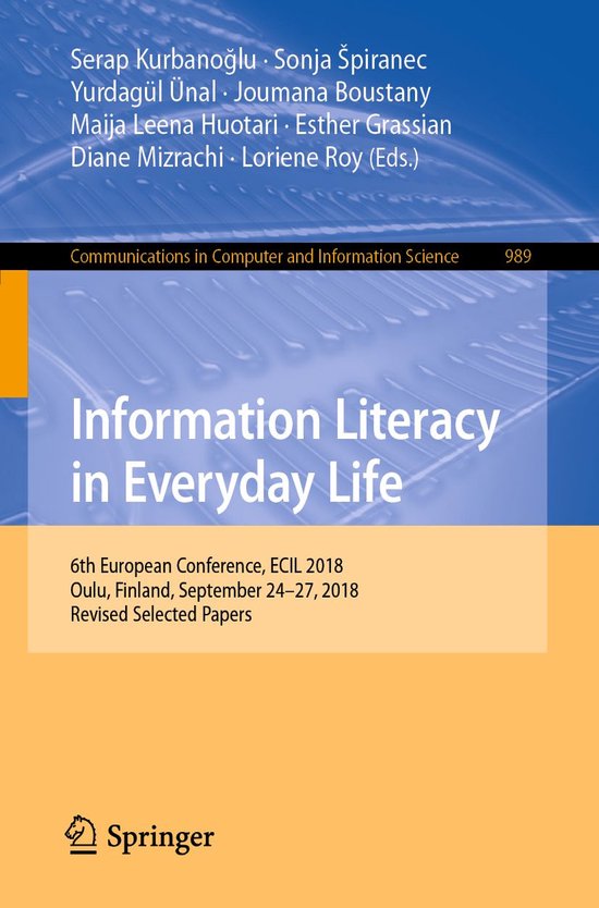 Springer Nature Proceedings Computer Science - Information L ... - cover