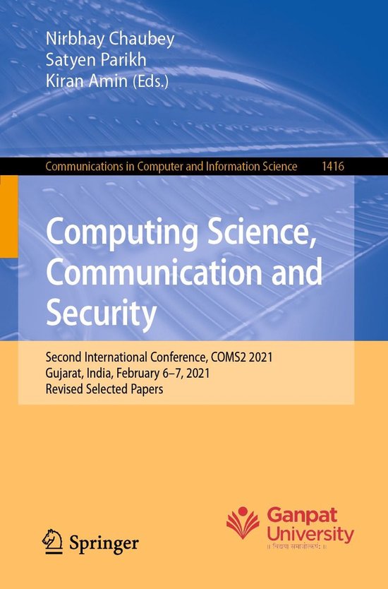 Communications in Computer and Information Science 1416 - Co ... - cover