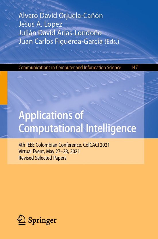 Springer Nature Proceedings Computer Science - Applications  ... - cover