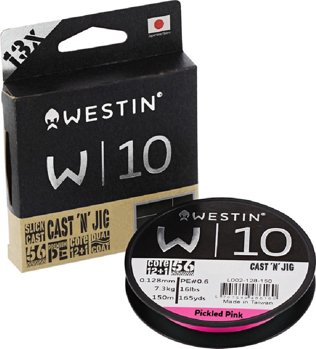 Westin Cast ´n´ Jig 110 M Gevlochten Vislijn Goud 0.080 mm