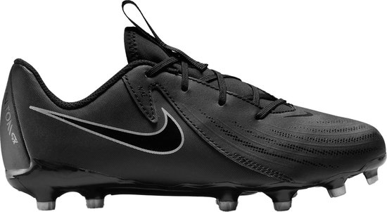 NIKE - jr phantom gx ii academy fg/mg - Voetbal schoen fg jongens - Black/Black/White
