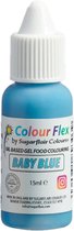 Sugarflair Colourflex Voedingskleurstof op Oliebasis - Baby Blauw - 15 ml