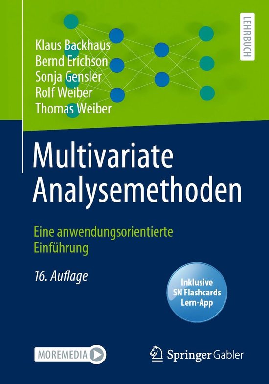 Business and Economics (German Language) - Multivariate Anal ... - cover